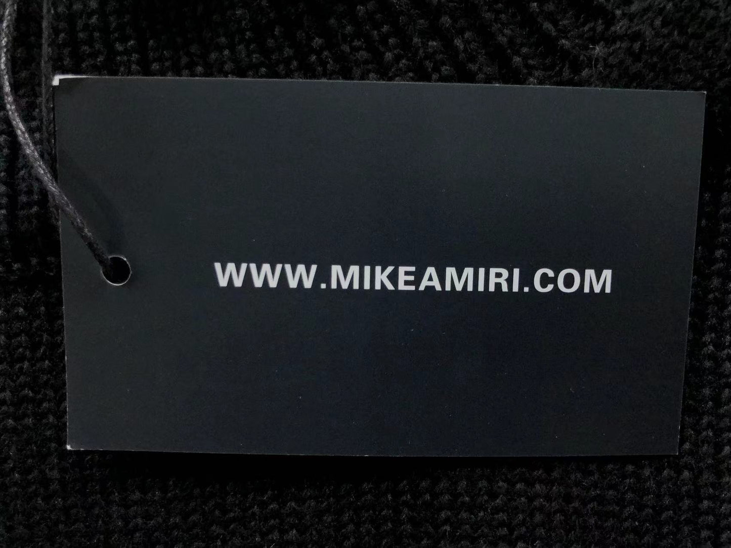 Suéter AMIRI Brush Logo Distressed