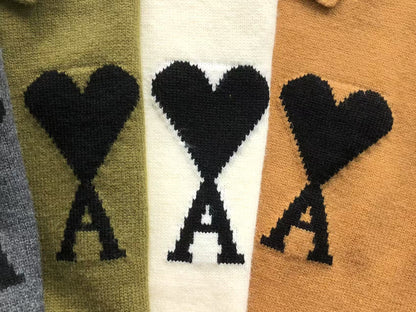 Suéter AMI Paris Polo Knit