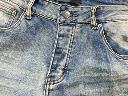 Calça AMIRI Destroyed Ice Wash