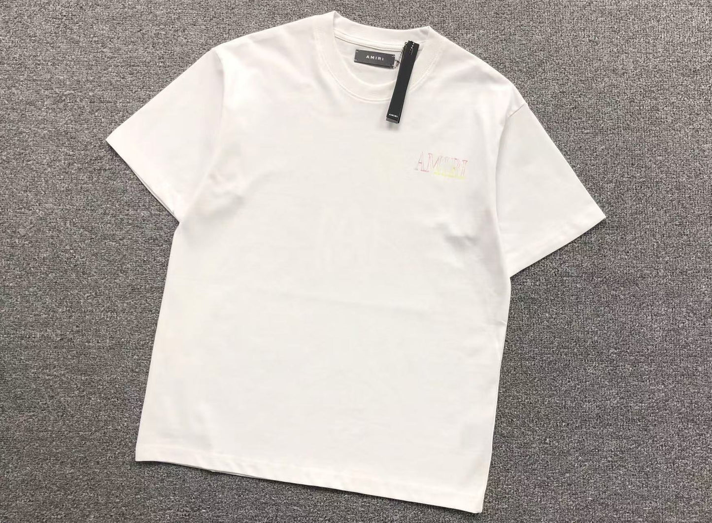 Camiseta AMIRI Rainbow Bandana Logo