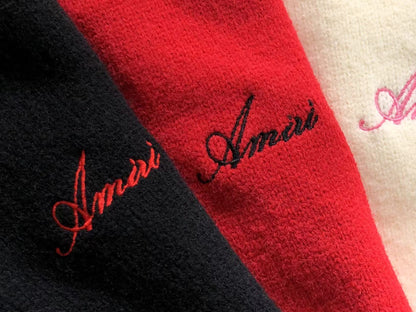 Suéter AMIRI Sleeve Flame Minimal Hoodie