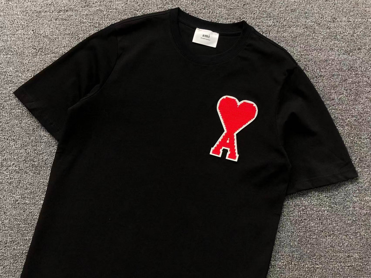 Camiseta AMI Paris Big Heart Logo Classic