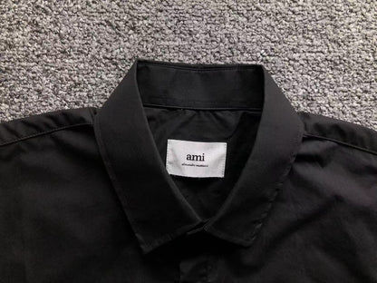 Camisa AMI Paris Heart Logo Pocket Shirt