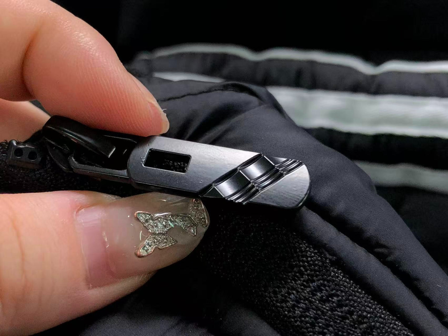 Jaqueta Puffer adidas Chevron Puff