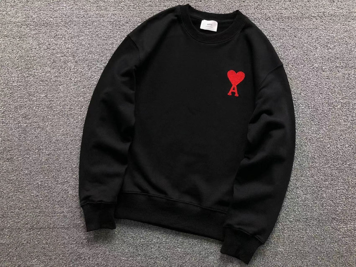 Moletom AMI Paris Logo Ami de Cœur