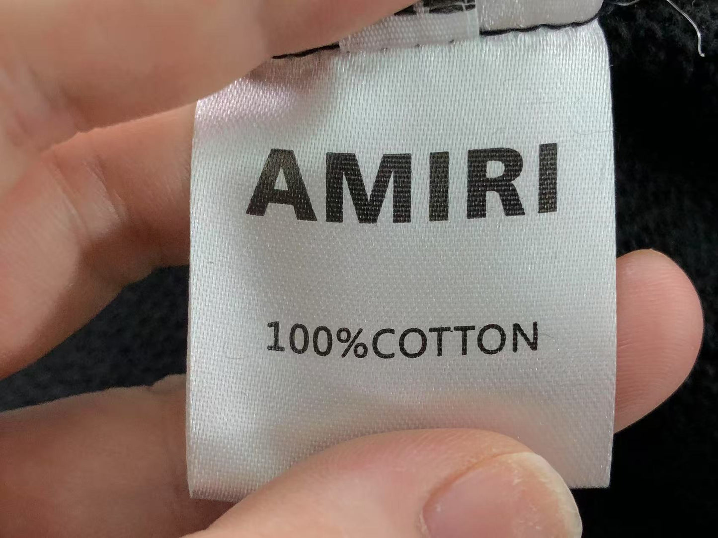 Suéter AMIRI Brush Logo Knit