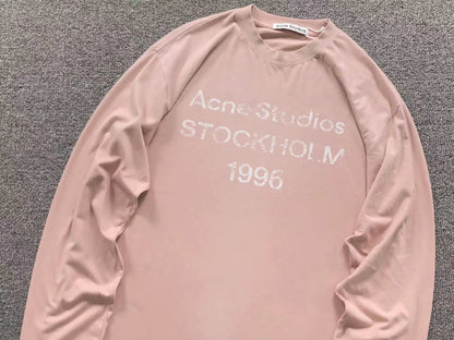 Camsieta Acne Studios Stockholm 1996 Rib Long Sleeve