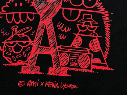 Camiseta AMI Paris x Kevin Lyons Graphic Heart