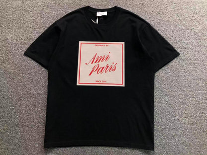 Camiseta AMI Paris Originals Box Logo Tee