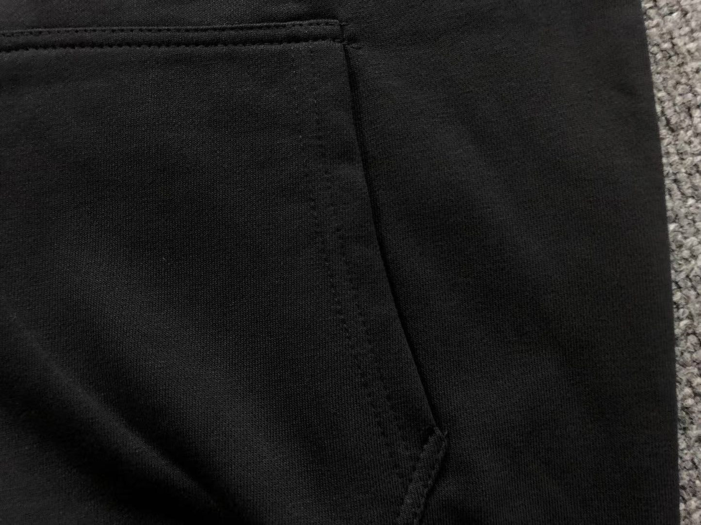Moletom AMIRI Core Stripe Logo Hoodie