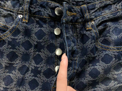 Calça AMIRI Monogram Cargo Denim
