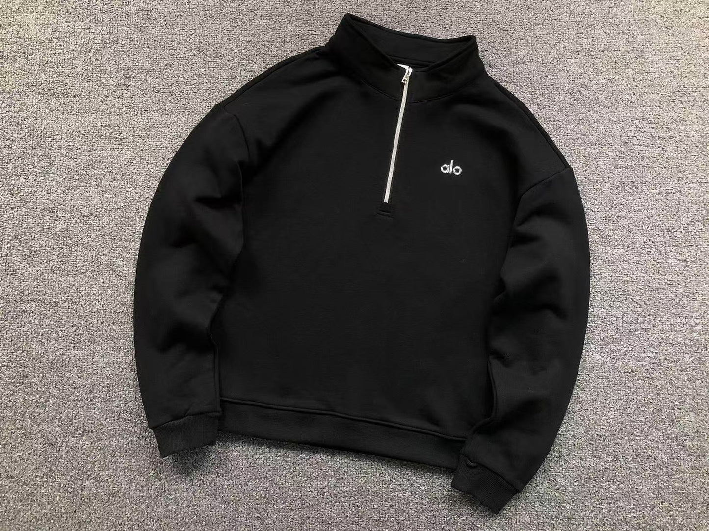 Conjunto Alo Moletom Jogger Half Zip