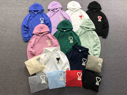 Moletom AMI Paris Ami de Cœur Hoodie Big Heart