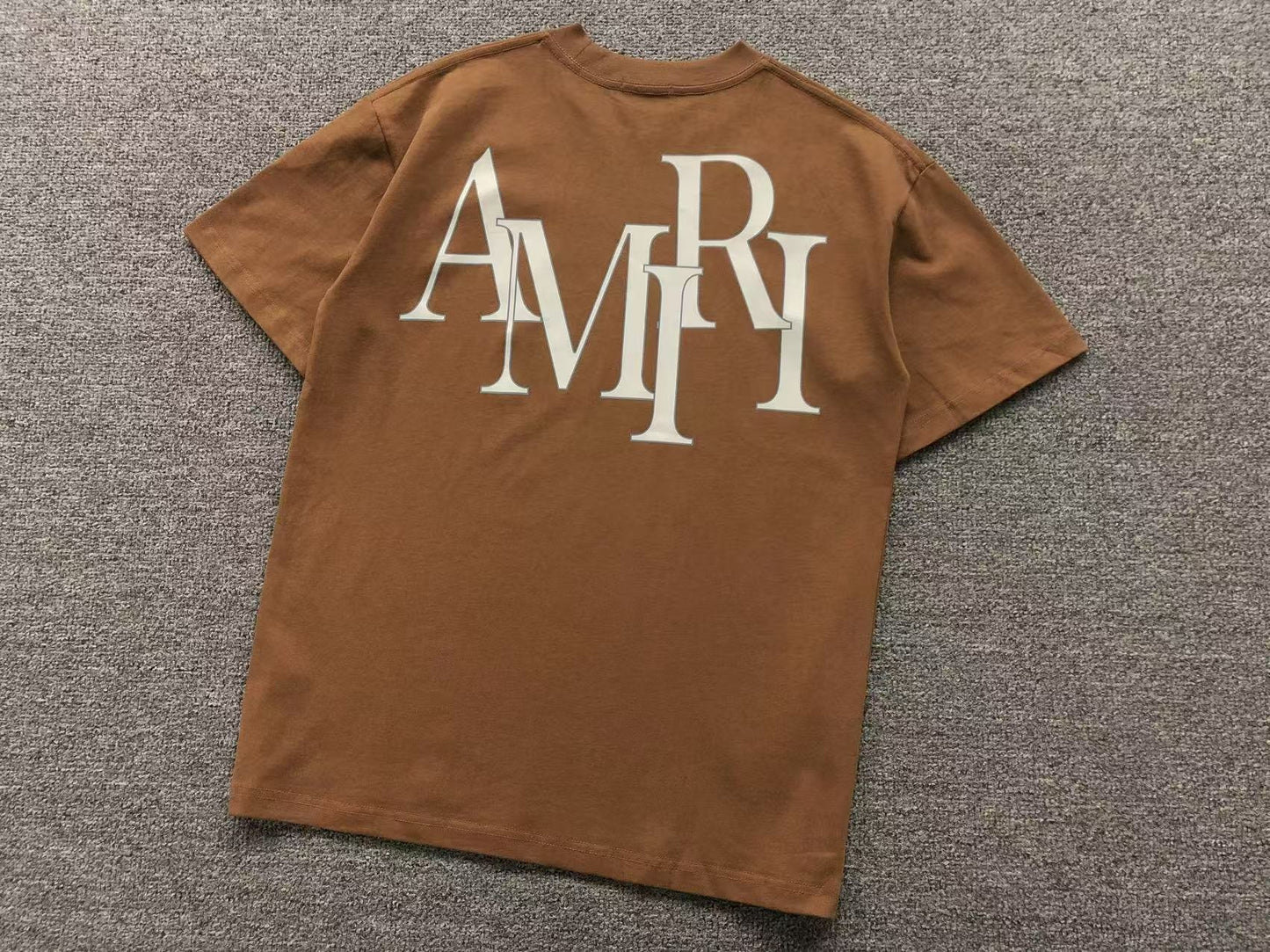 Camiseta AMIRI Monogram Oversized Back Logo