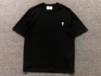 Camiseta AMI Paris Mini Heart Logo Minimal