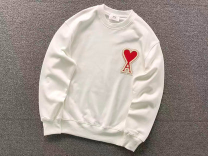 Moletom AMI Paris Ami de Cœur Crewneck Big Heart