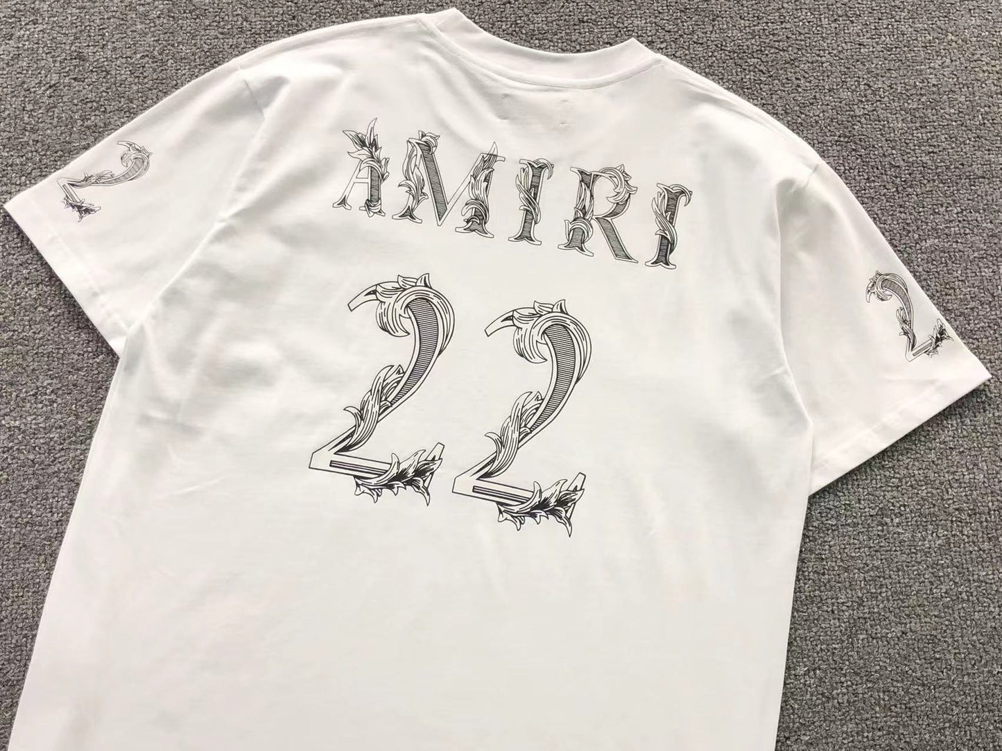 Camiseta AMIRI 22 Baroque Numbe