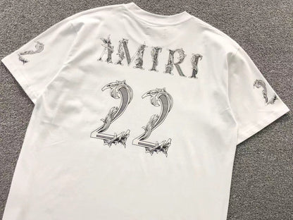 Camiseta AMIRI 22 Baroque Numbe