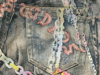 Calça Acne Studios Candy Chain Denim