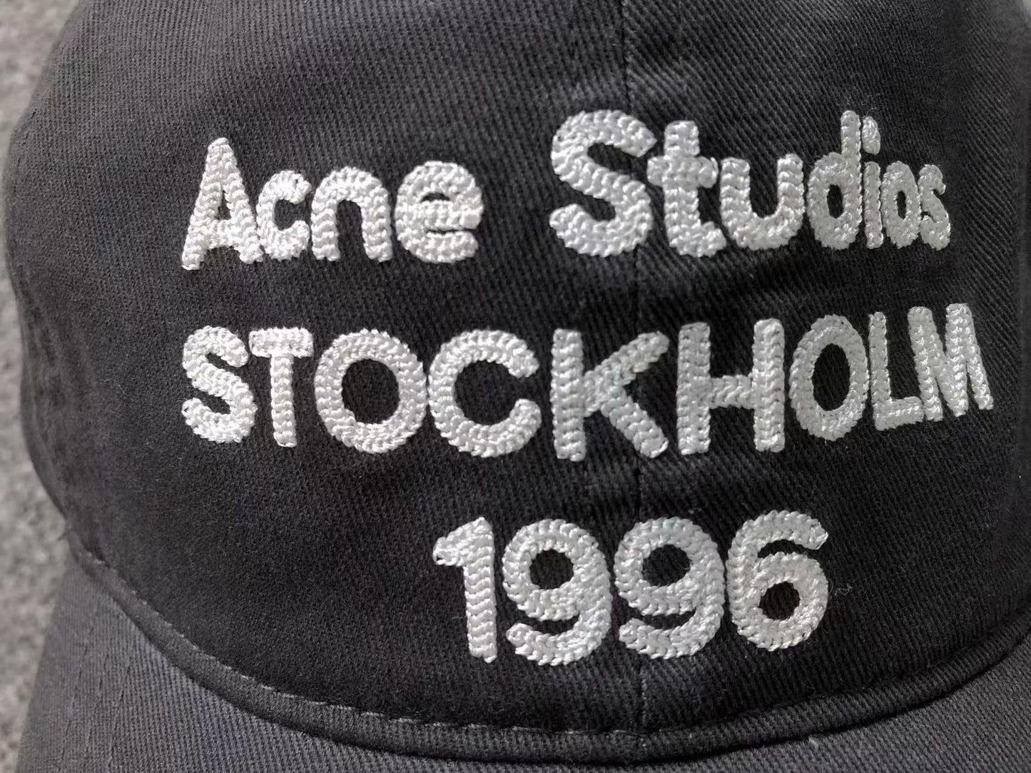 Boné Acne Studios Stockholm 1996 single