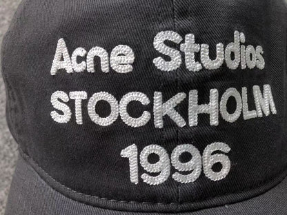 Boné Acne Studios Stockholm 1996 single