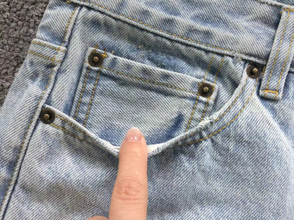 Calça Acne Studios Grunge Cut Jeans