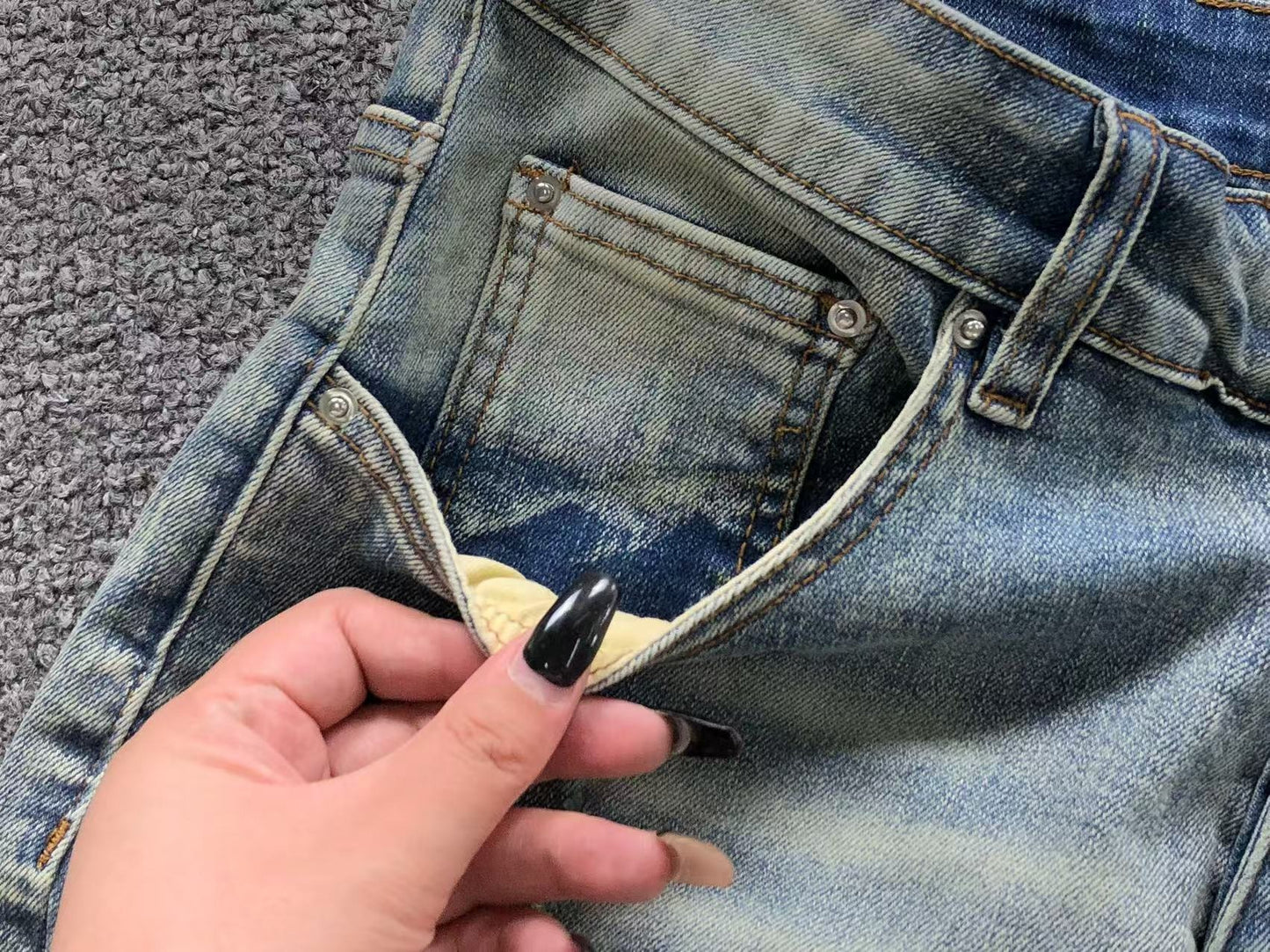 Bermuda Jeans AMIRI Vintage Bleach Distressed
