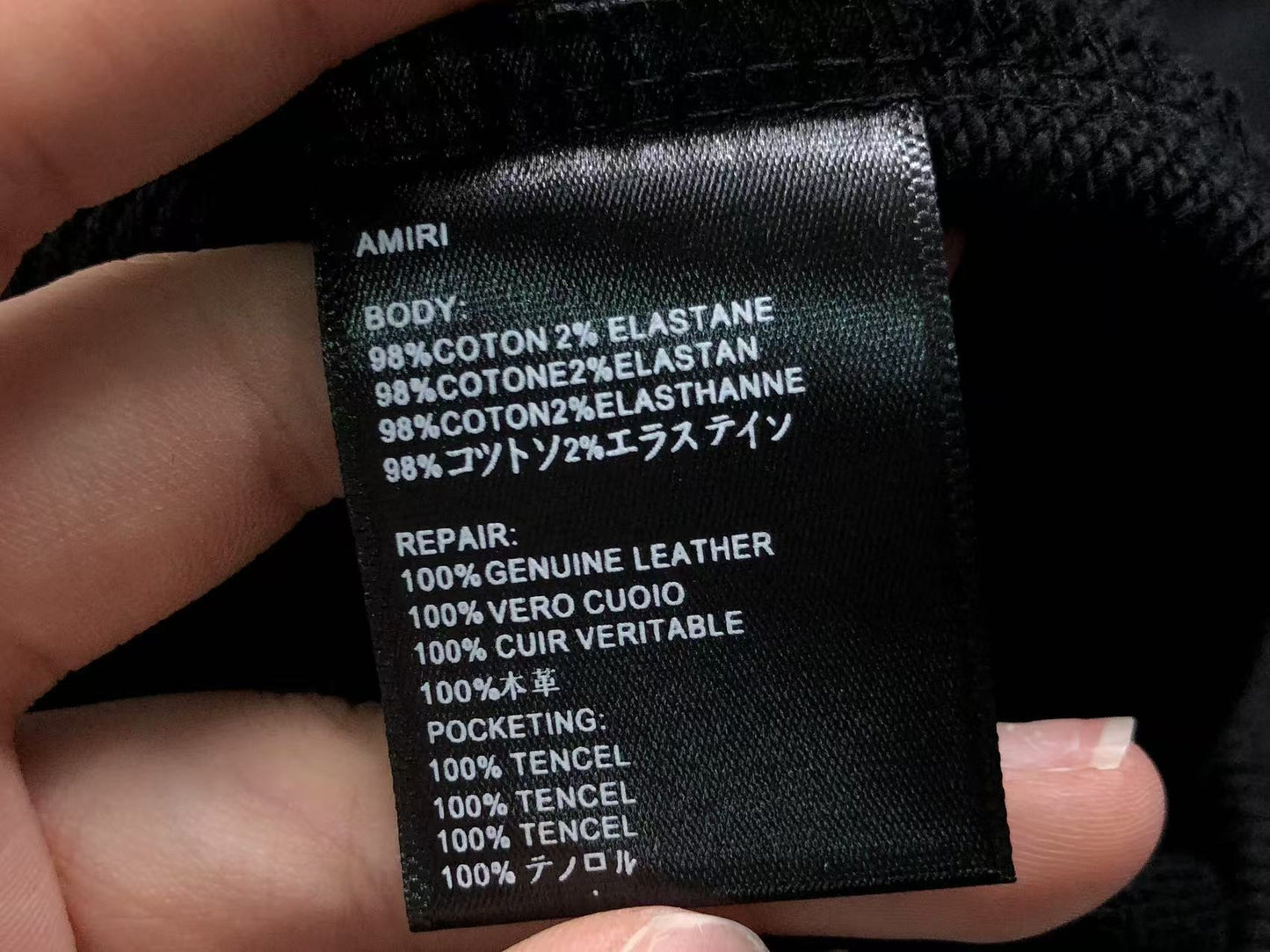 Moletom AMIRI Drip Logo Hoodie