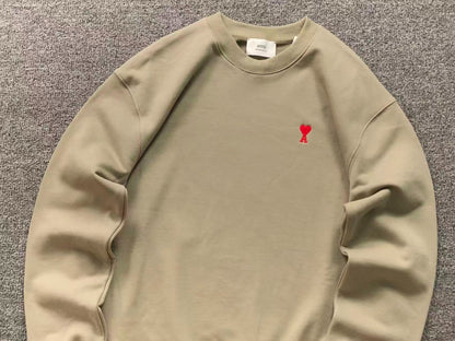 Moletom AMI Paris Ami de Cœur Crewneck