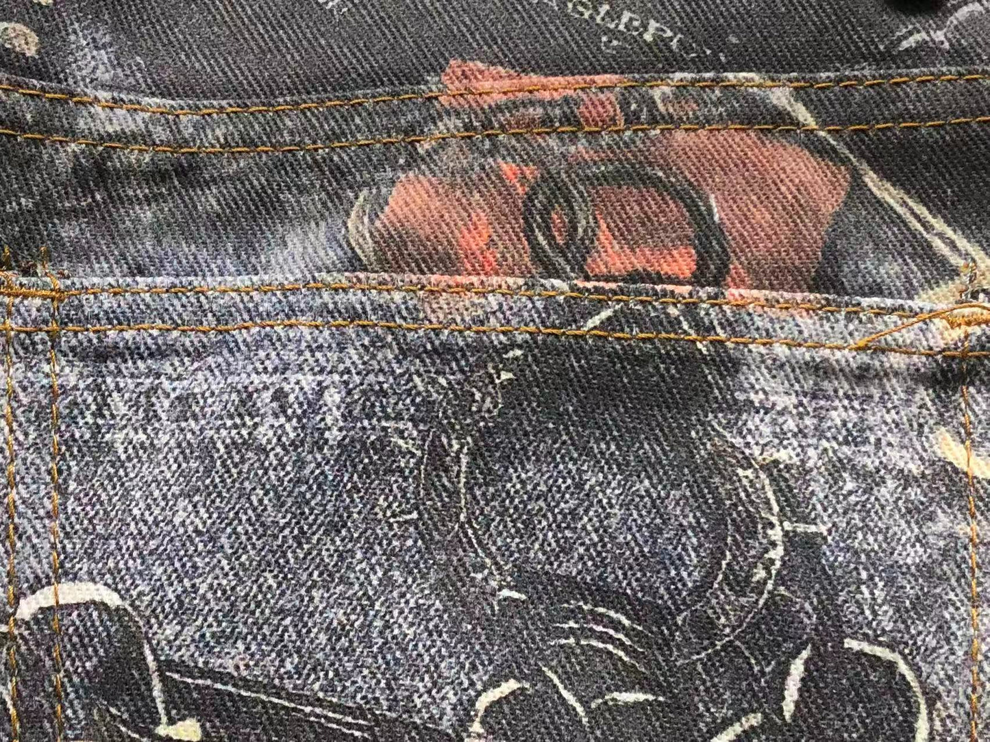 Calça Acne Studios Trashcore Accessory Jeans