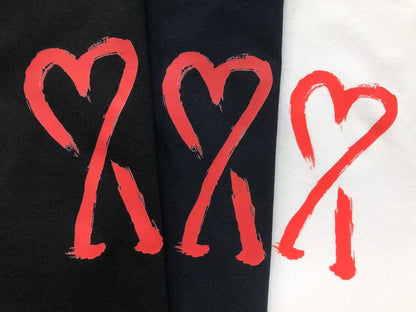 Camiseta AMI Paris Art Graphic Tee