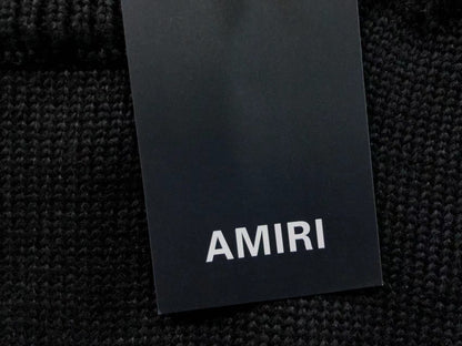 Suéter AMIRI Brush Logo Distressed
