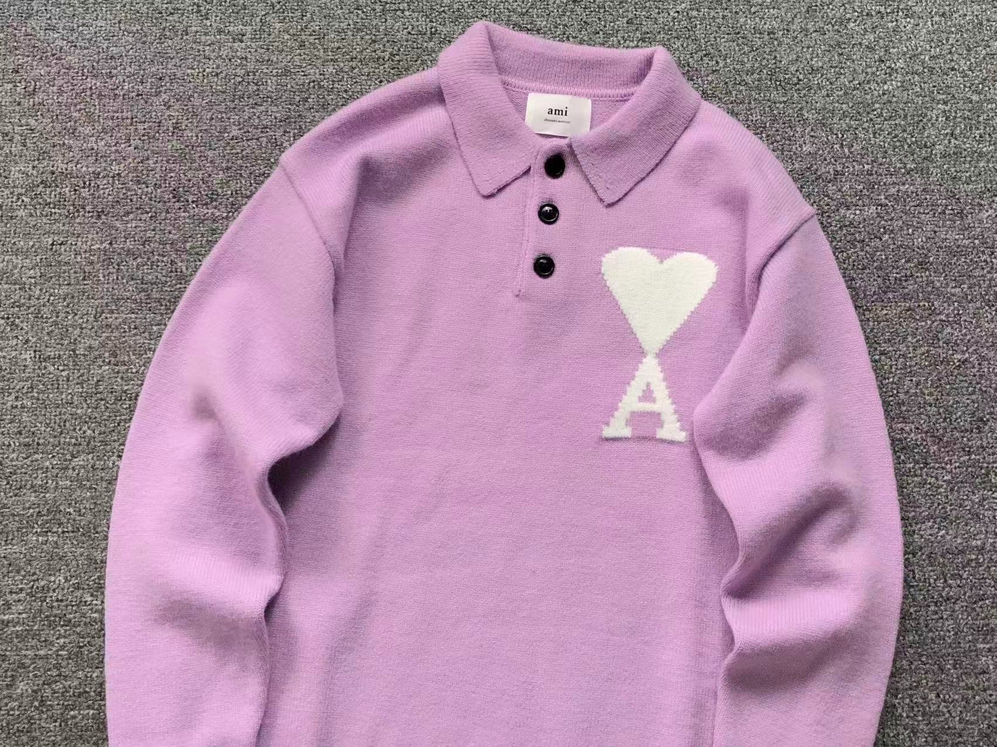 Suéter AMI Paris Polo Knit Essential