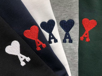 Moletom AMI Paris Crewneck Logo Ami de Cœur