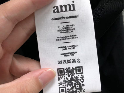 Camiseta AMI Paris Mini Signature Logo