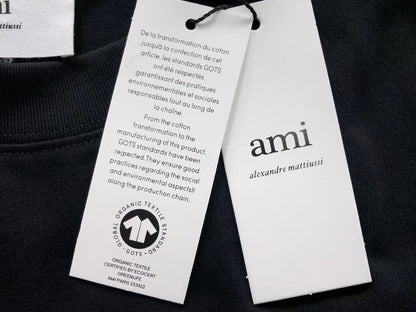 Camiseta AMI Paris Mini Heart Logo Classic
