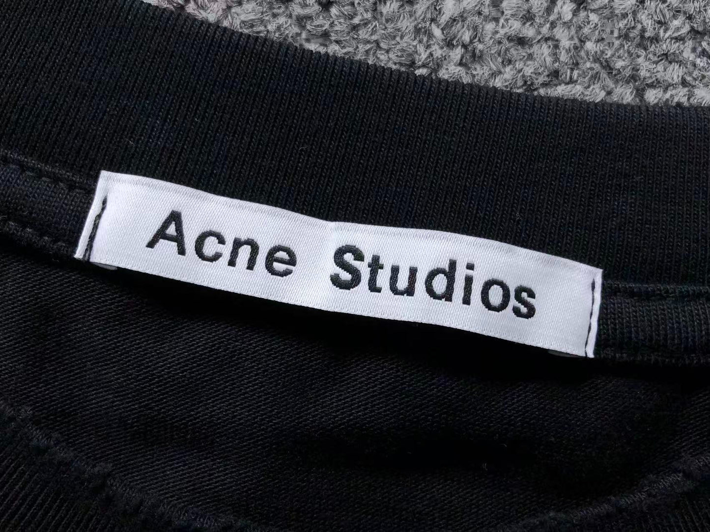 Camiseta Acne Studios A.S. Signature