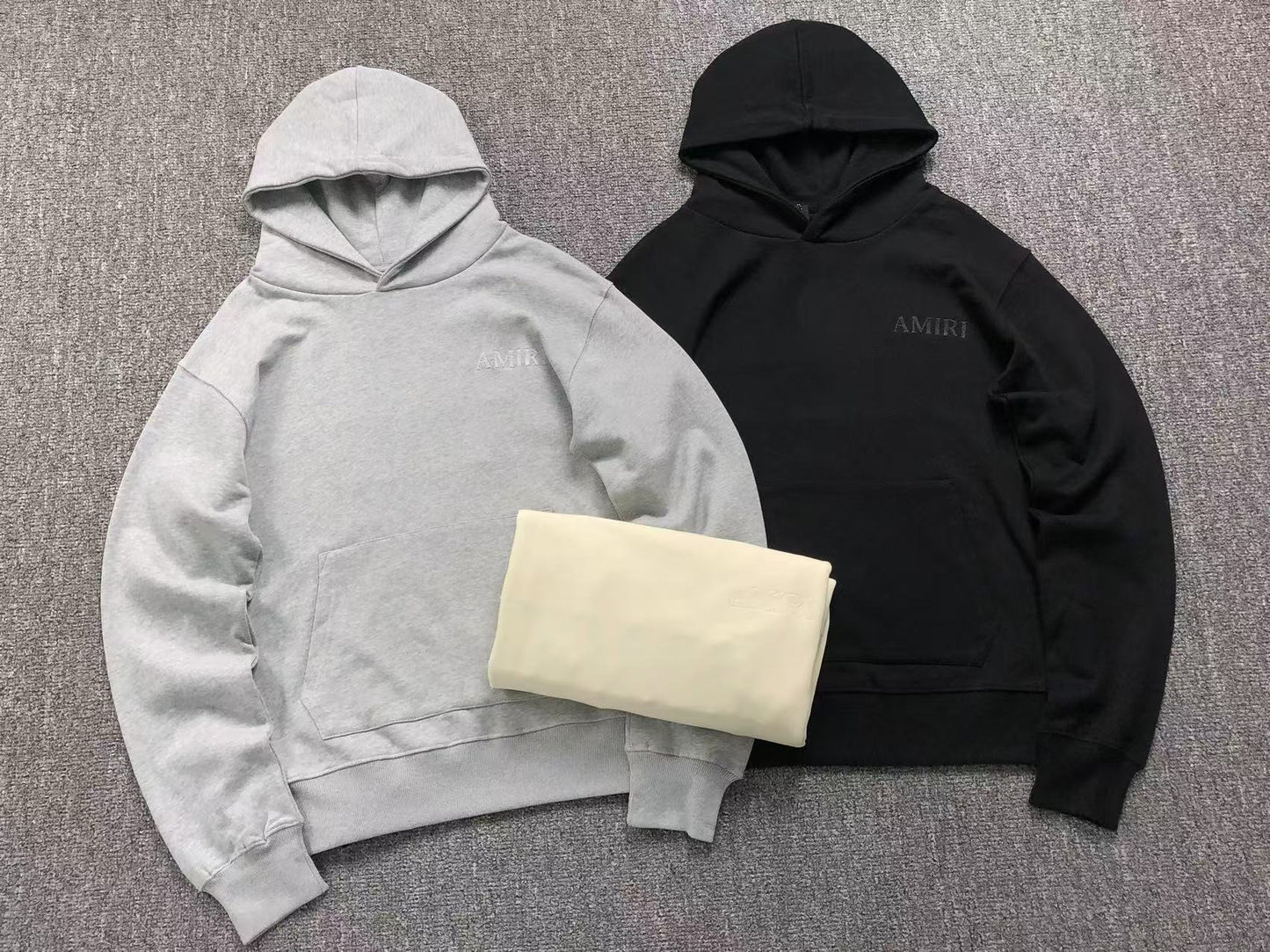 Moletom AMIRI Embossed Back Logo Hoodie