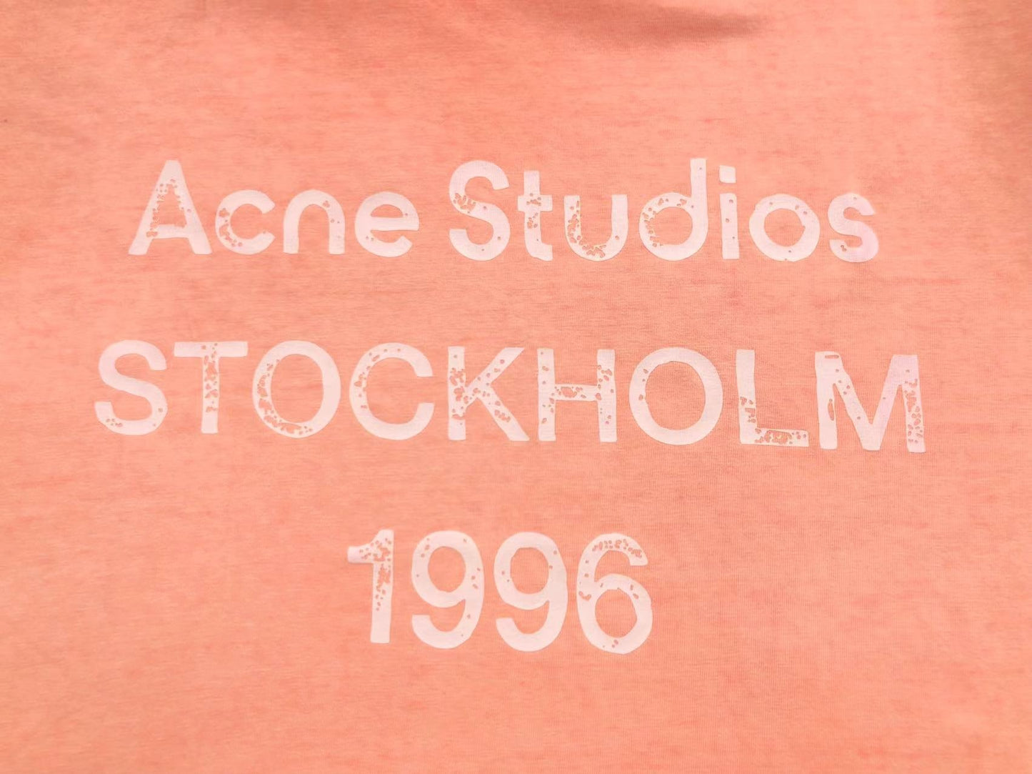 Camiseta Acne Studios Pastel Edition Tee