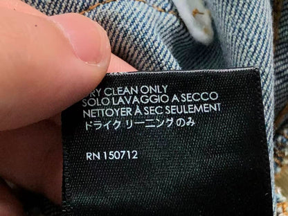 Bermuda Jeans AMIRI Ice Vintage Minimal Distressed