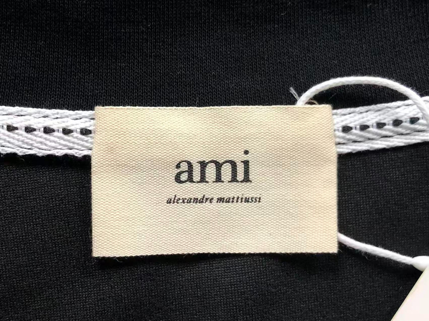 Moletom AMI Paris Ami de Cœur Half Zip
