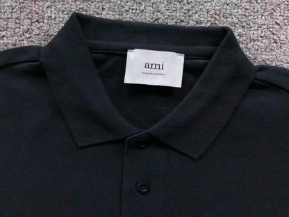 Camiseta Polo AMI Paris Essential Mini Logo