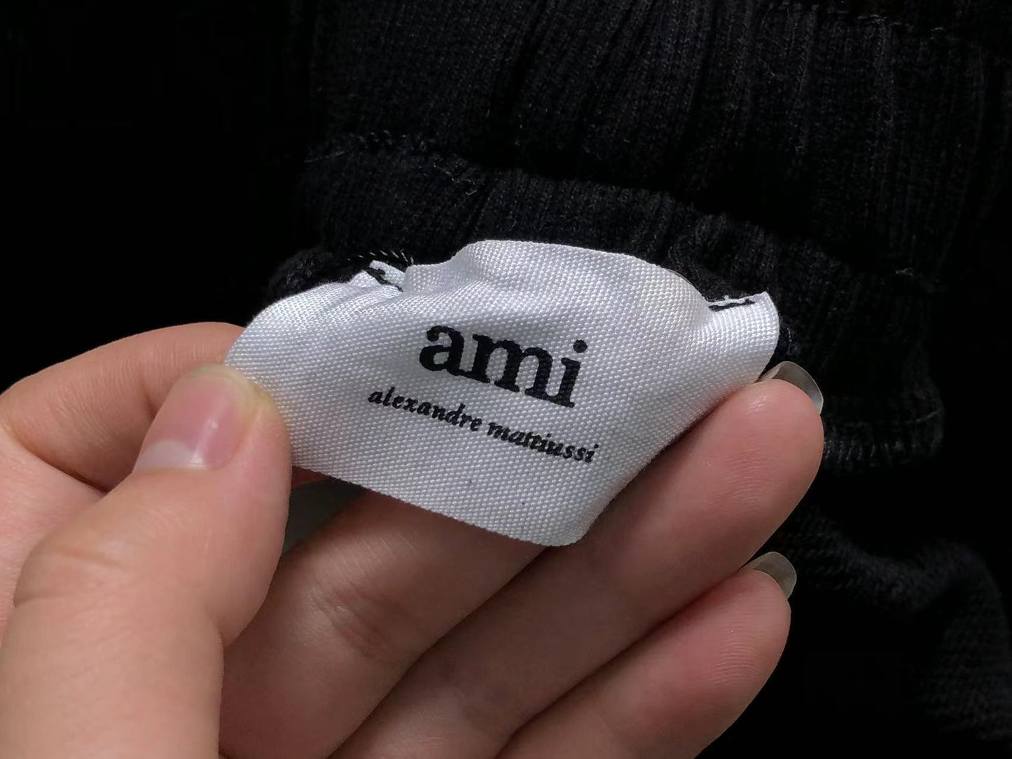 Short AMI Paris Pocket Heart Logo