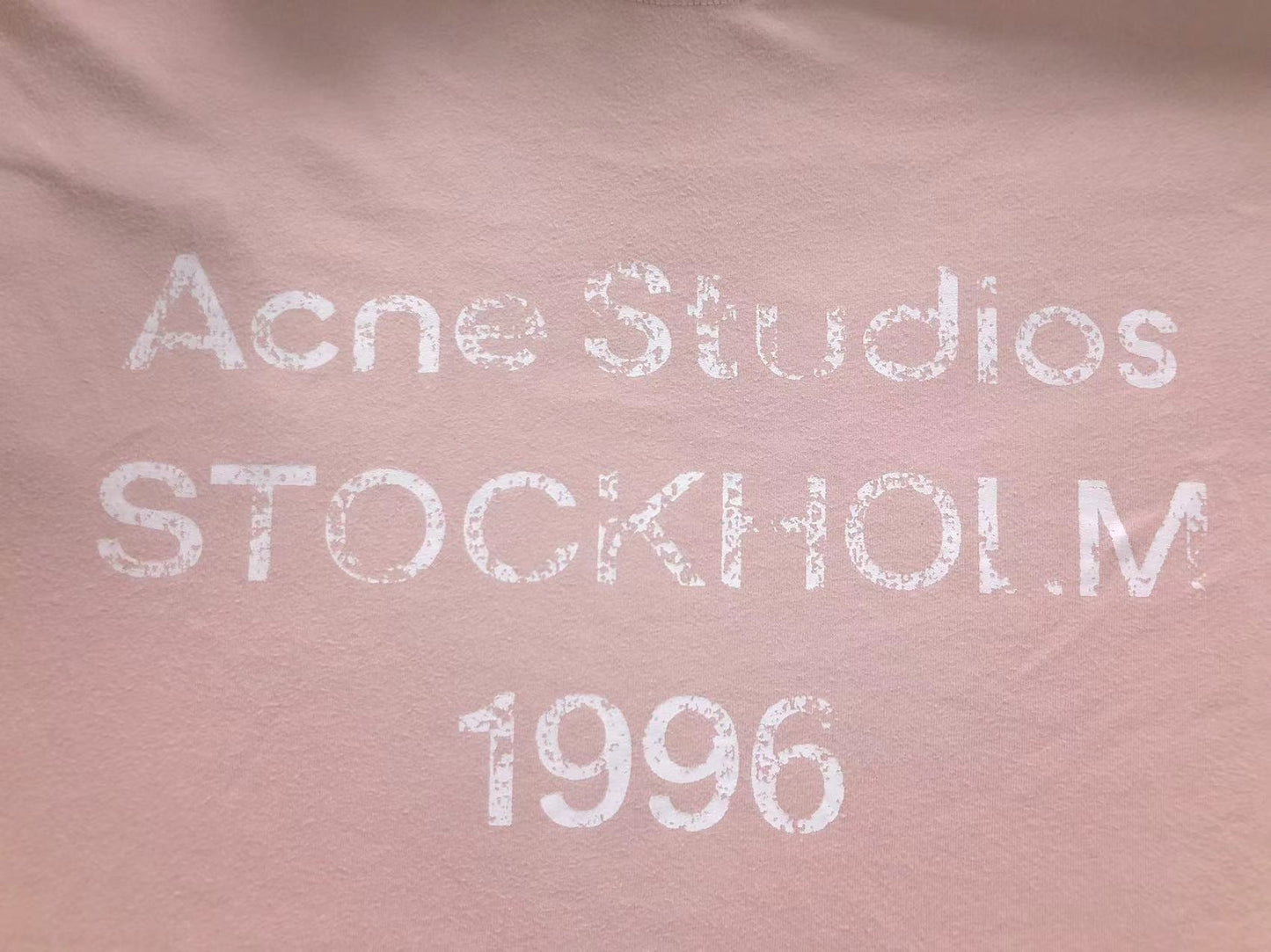 Camsieta Acne Studios Stockholm 1996 Rib Long Sleeve