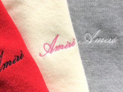 Suéter AMIRI Sleeve Flame Minimal Hoodie