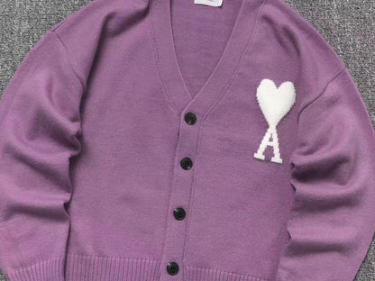 Suéter Cardigan AMI Paris