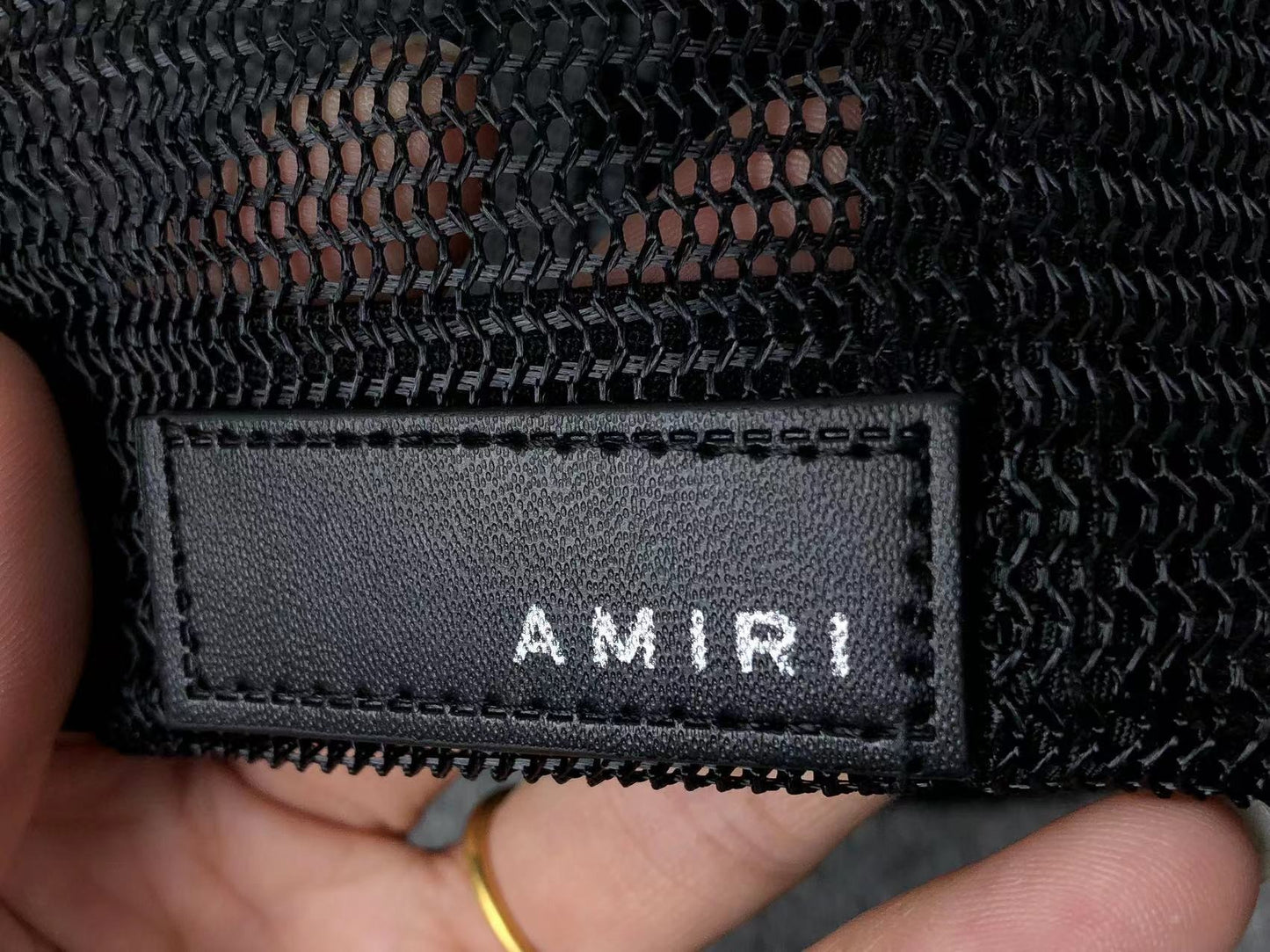 Boné Trucker AMIRI Drip Logo