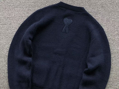 Suéter AMI Paris Cardigan Knit