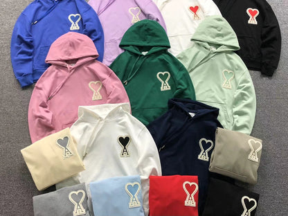 Moletom AMI Paris Ami de Cœur Hoodie Big Heart