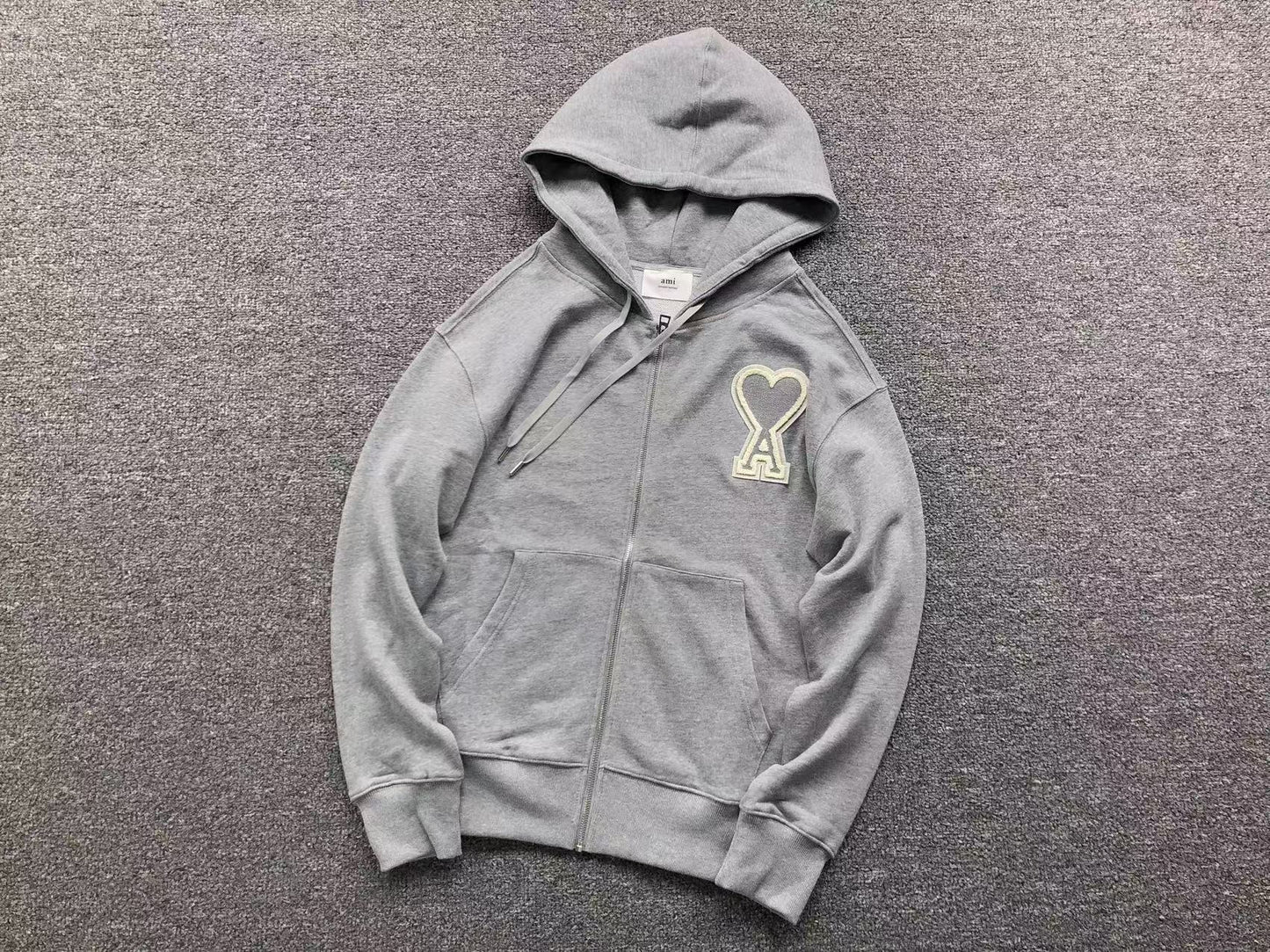 Moletom AMI Paris Ami de Cœur Hoodie Big Heart